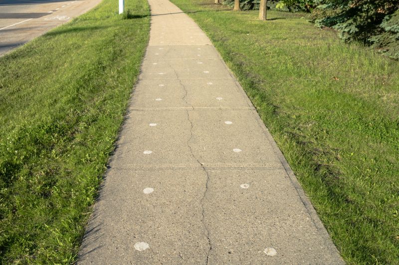 Sunken Sidewalk Repair in West Des Moines, IA