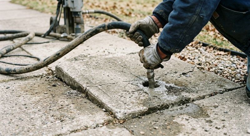 Uneven Pavement Repair in West Des Moines, IA