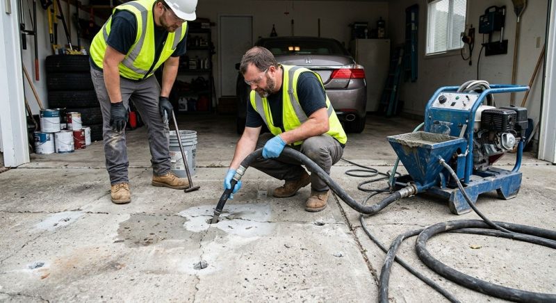 Concrete Floor Lifting in West Des Moines, IA