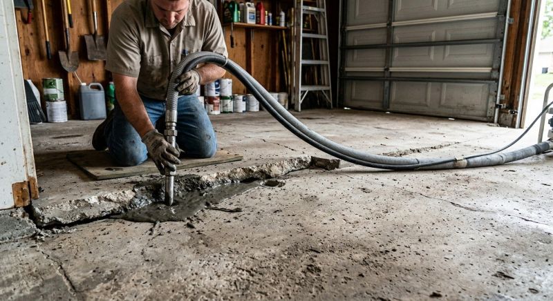 Concrete Floor Lifting in Des Moines, IA