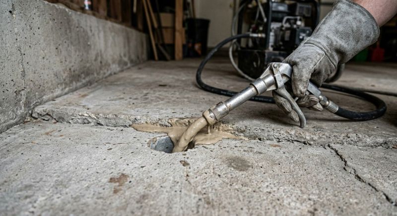 Concrete Settlement Repair in Columbus, OH