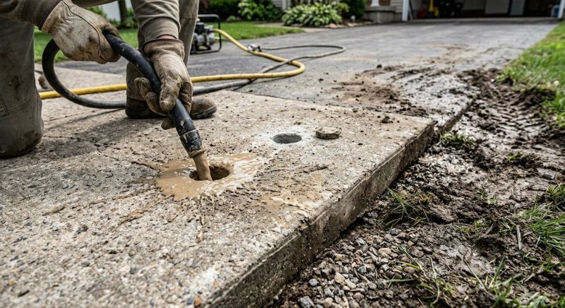 Slab Mudjacking in Columbus, OH