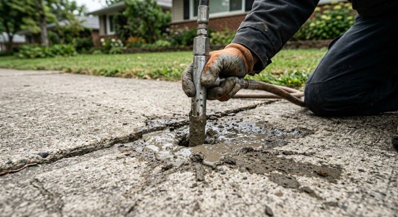 Sunken Sidewalk Repair in Corpus Christi, TX