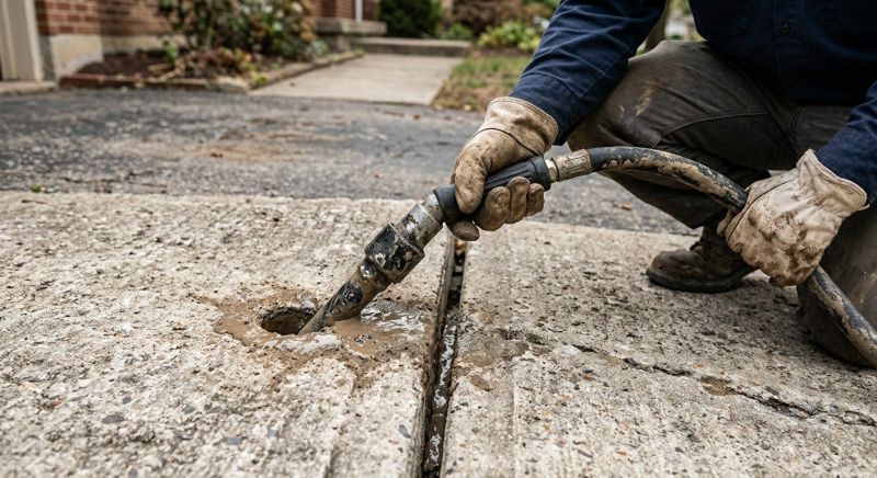 Sunken Slab Repair in Des Moines, IA